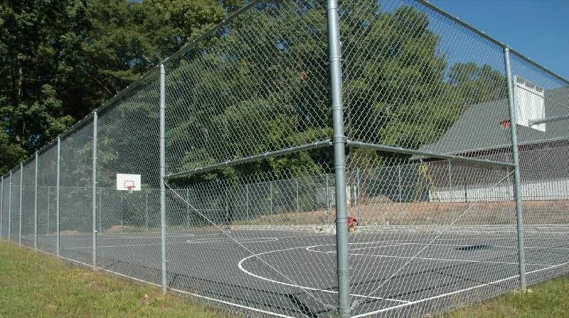 1.2 oz/ft2 (366 g/m2) chain link fence vinyl coated chain link fence