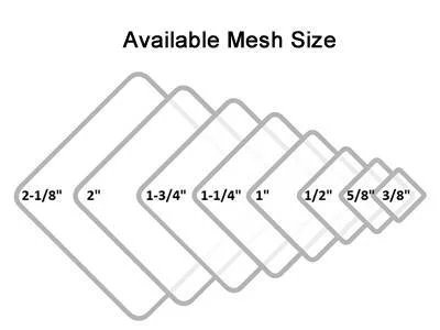 1.2 oz/ft2 (366 g/m2) chain link fence vinyl coated chain link fence