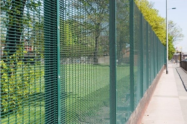 Clearvu fencing eastern cape welded mesh panel with see-through security design