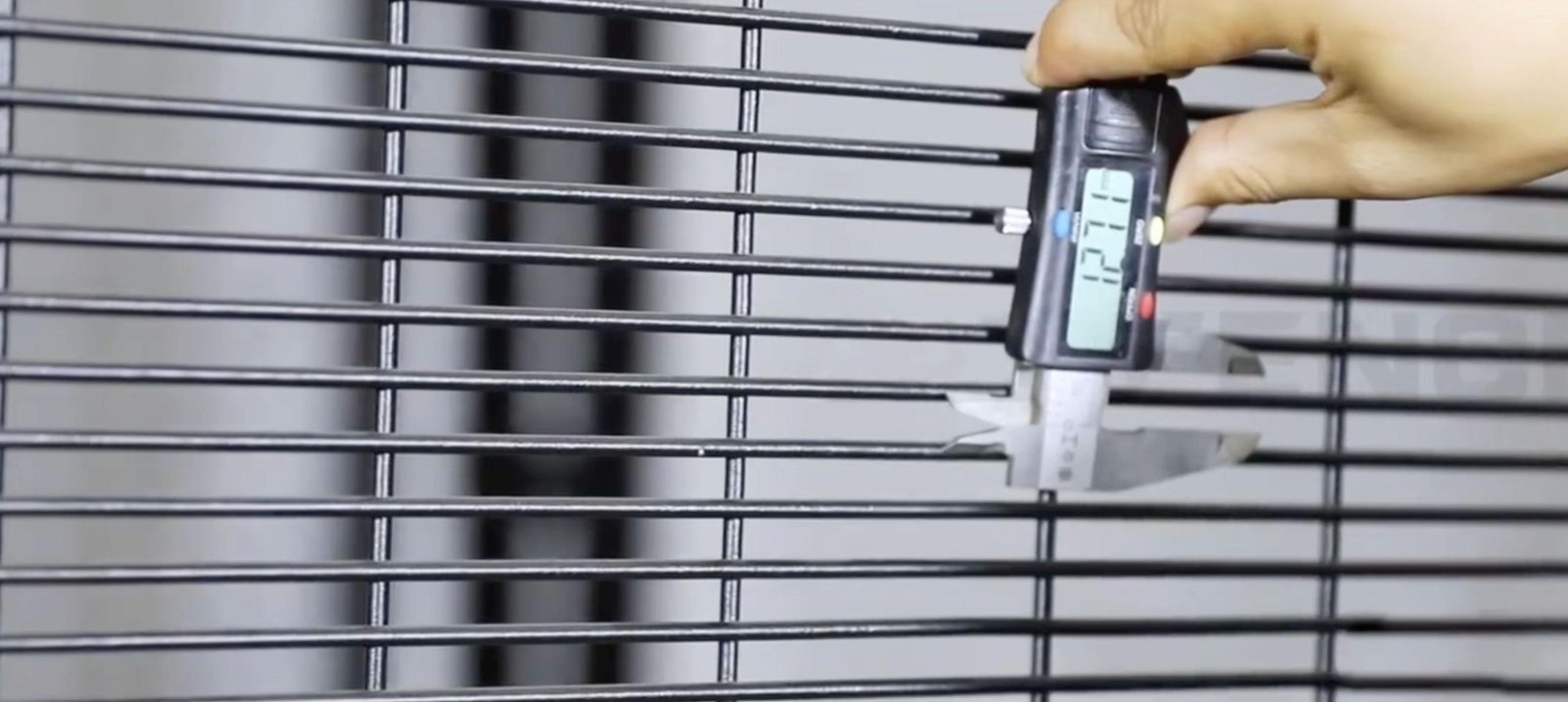 Welded clearview fence panel product detail