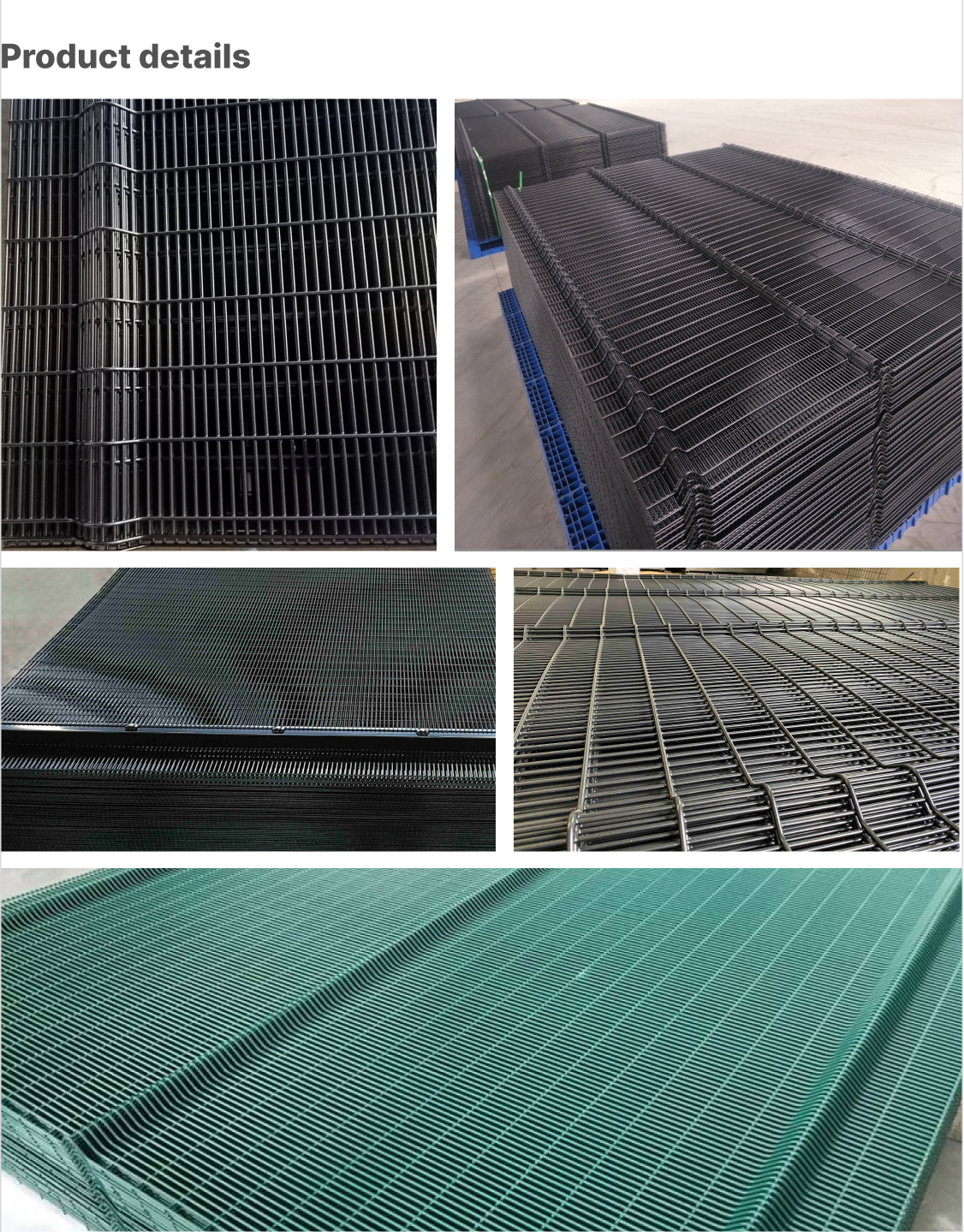 Clearview fence installation and product feature reference