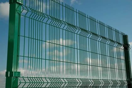Alternative Paladin mesh panel with 20 by 200 and 43.7 by 200 millimetre patterns