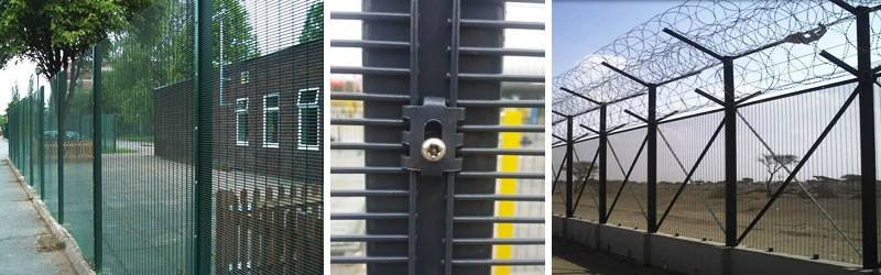 Security fence panel and welded mesh product detail reference