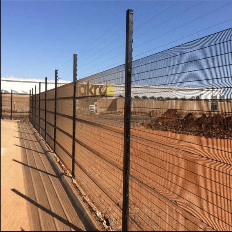 Clearview fencing mesh reference for examining wire spacing and security configurations