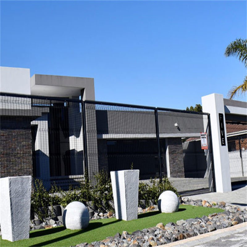 Clearview fencing security panel product reference showing a welded mesh fence design