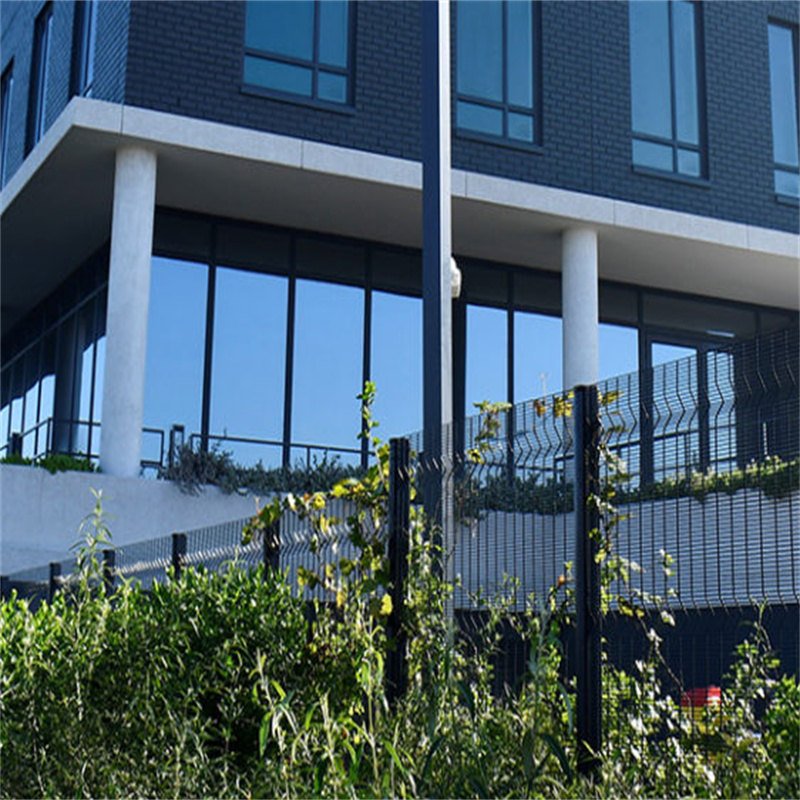 BMP clearvu welded mesh fencing panel reference image for coastal industrial security projects