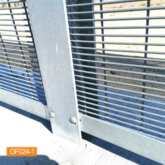BMP original steel fence post product photo one for clearvu panels