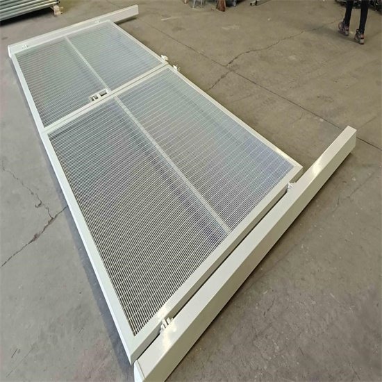BMP original clearvu pedestrian or vehicle gate reference photograph for fenced properties