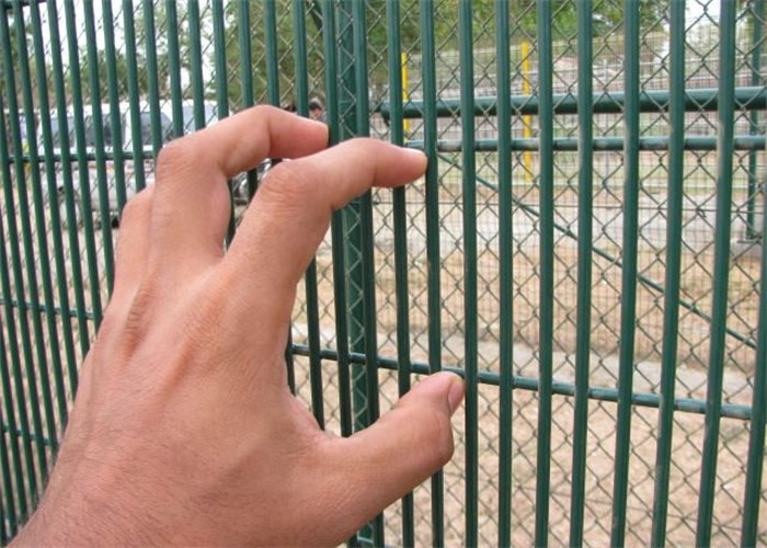 Anti-climb welded security mesh fencing reference