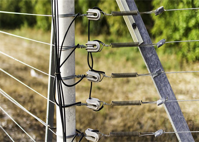 Electric fencing used as part of perimeter security