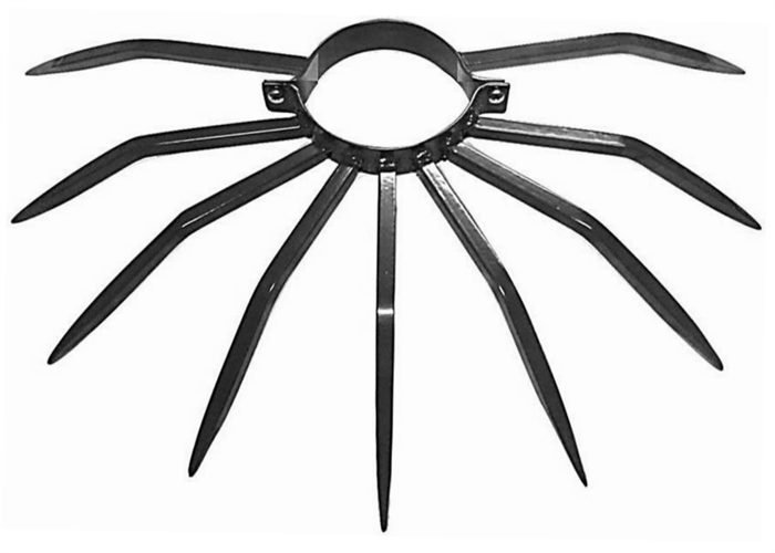 Anti-climb collar reference for poles and vertical structures
