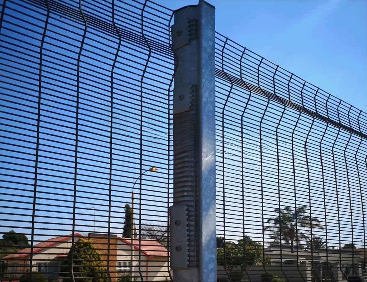 Clear view fencing product reference for security projects