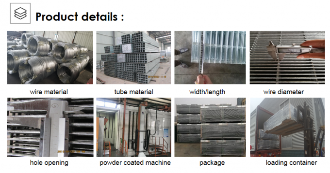Original BMP clear view fencing post and clamp system technical illustration