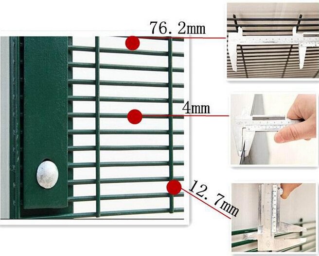 Original BMP steel fence panels production and quality reference photograph two