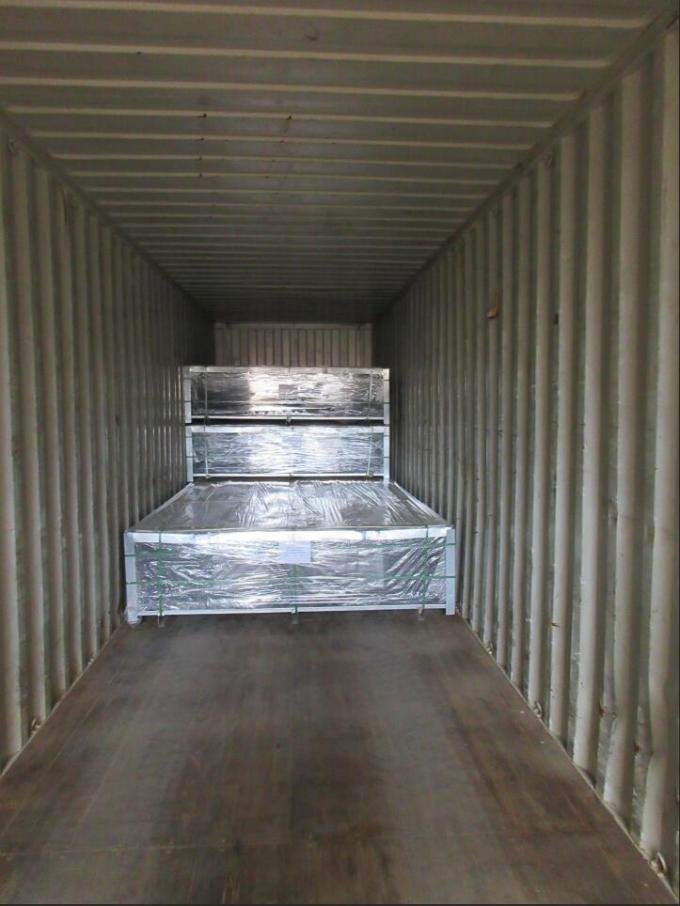 Original BMP security fence packing and protected metal pallet reference photograph