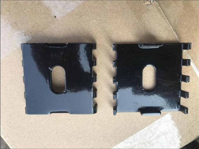 Original BMP clear-view anti-climb fence product showing completed panel details
