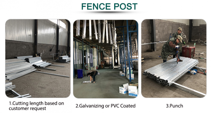 Original BMP 358 fence project photograph of security mesh and posts
