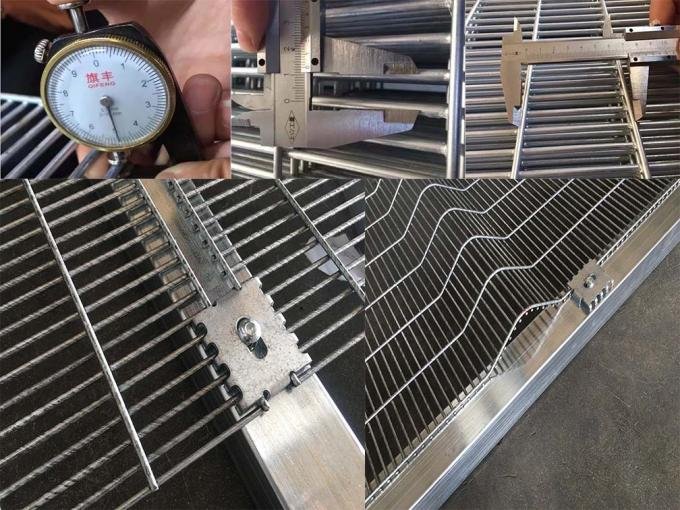 Original BMP clear view fencing quality control and finished mesh inspection reference image