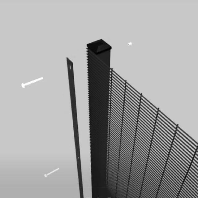 ClearVu fencing product image showing security fence materials