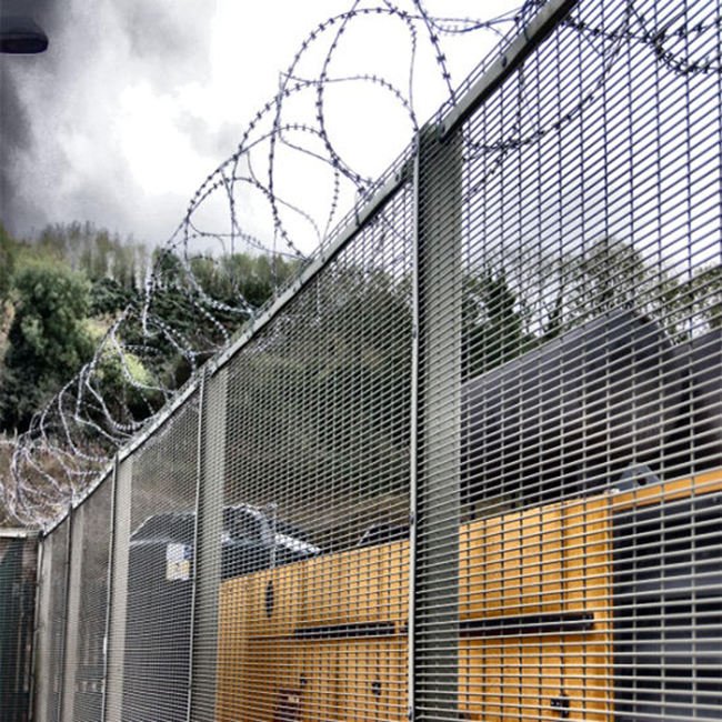 ClearVu fencing product reference for perimeter security projects