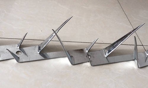 BMP medium wall spike anti-climb steel strip product reference photograph