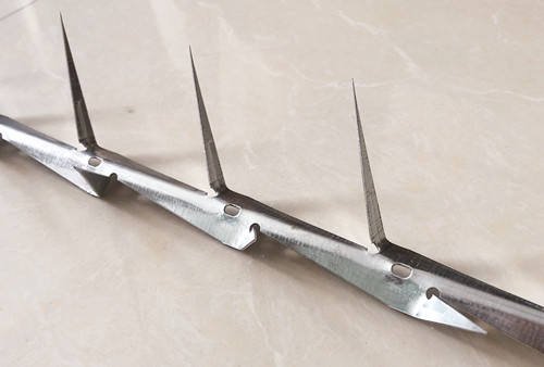 BMP small galvanized steel anti-climb spikes for fixed wall topping