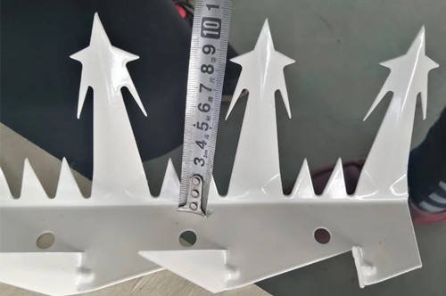 BMP large anti-climb wall spike strip product reference with pointed galvanized steel teeth