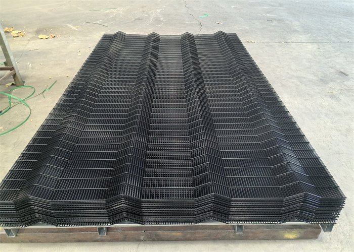 Original BMP security fencing product image used for coating and appearance comparison