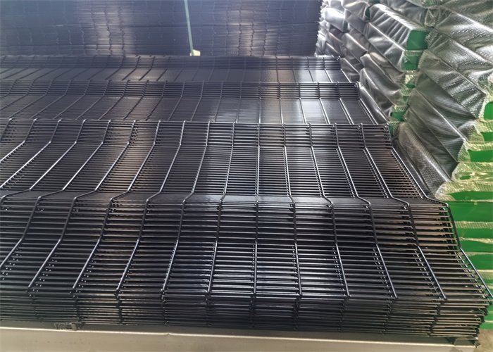 Clearview fencing Kempton Park 358 mesh panel showing welded intersections and narrow anti-climb openings