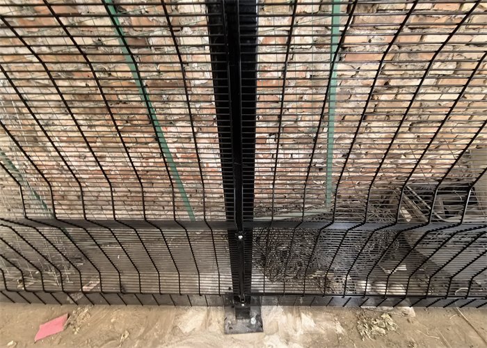 358 security fence original product photograph showing welded mesh construction and perimeter fencing design