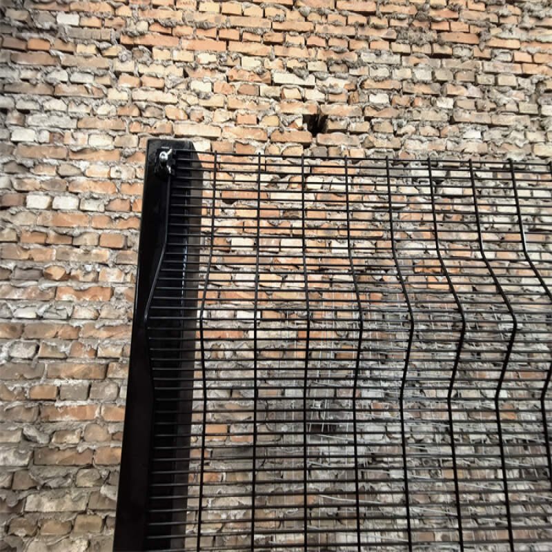 No Climb Fence welded steel security fencing with narrow anti-climb mesh and strong perimeter construction
