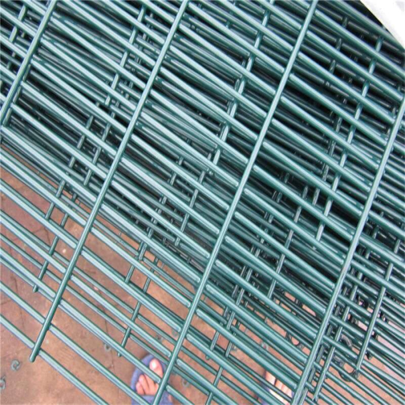 No Climb Fence security fencing product with welded steel mesh and supporting frame arrangement