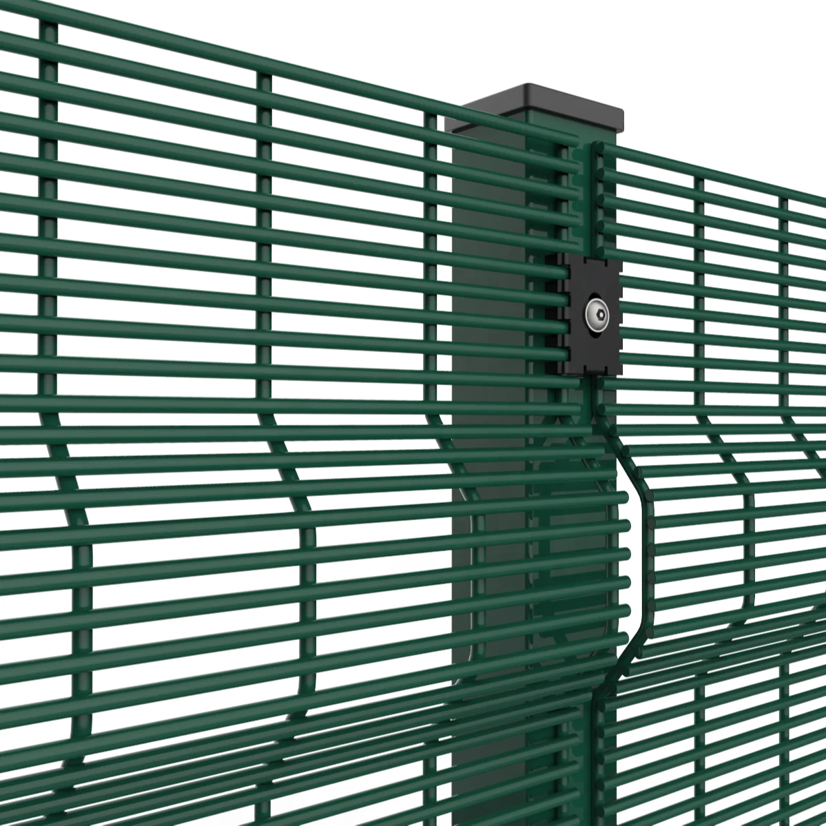 Original BMP 358 welded mesh security fence technical reference image
