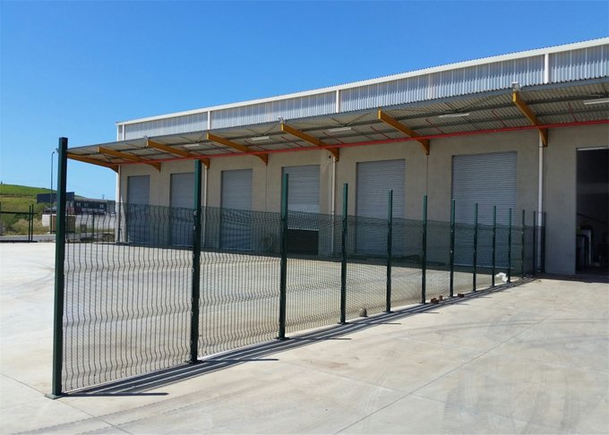 358 ClearVu welded security fence panel without additional anti-climb topping