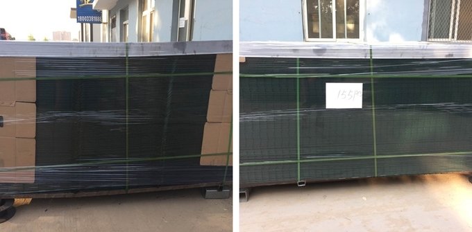 Clearview fencing East London 358 security mesh panels prepared with protective export packaging