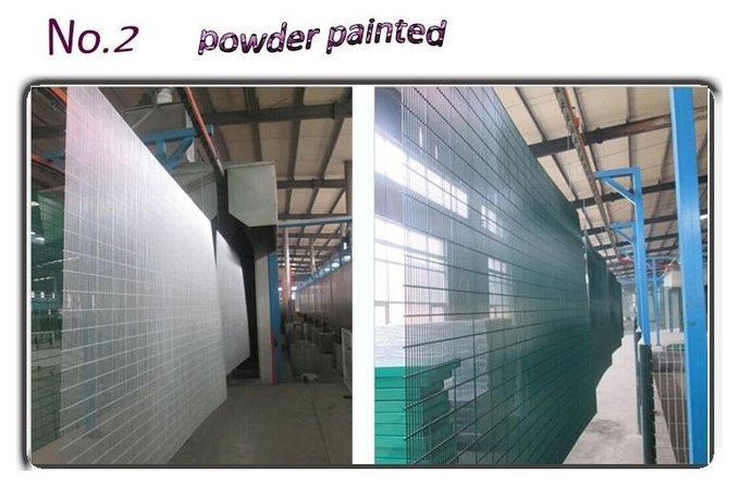 3D anti-climb galvanized mesh fencing construction reference