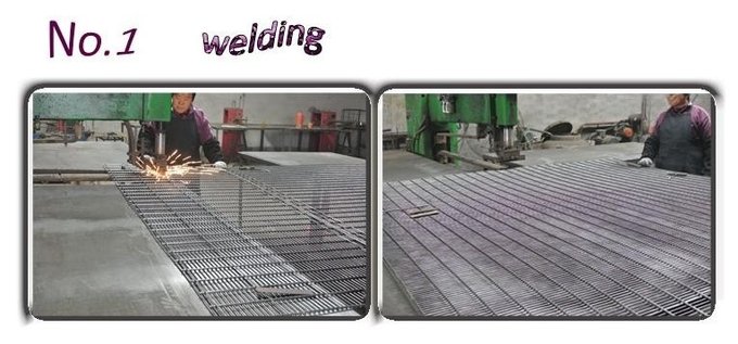 358 galvanized security mesh panel and welded wire spacing reference