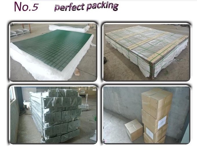 358 galvanized anti-climb security fencing panel and structural detail reference
