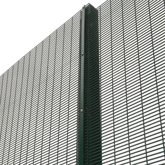 358 security mesh fence industrial boundary design reference