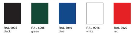 358 security fencing available color reference chart