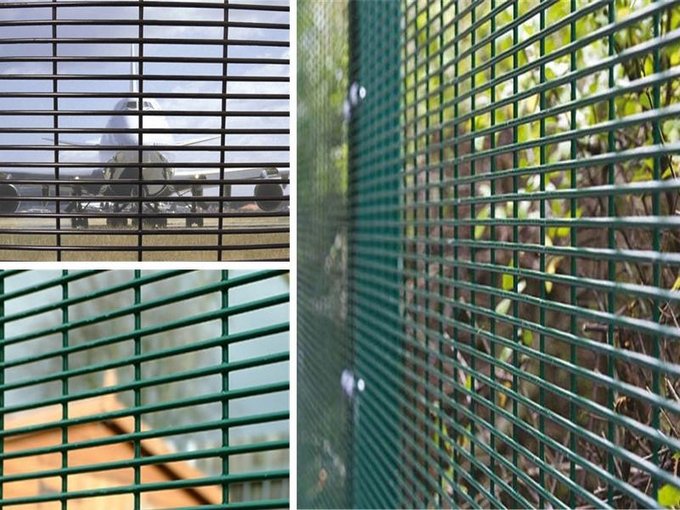 Clearview welded steel mesh fence product reference image