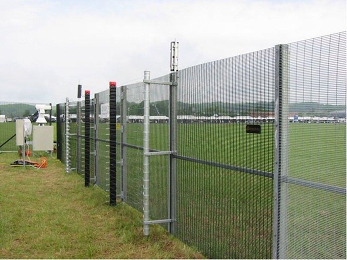 Steel security fence panels for residential and commercial boundaries