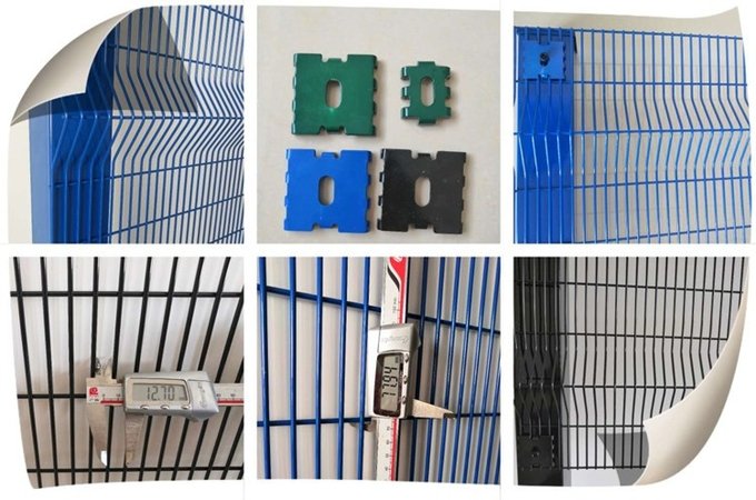 clearview fence boksburg powder-coated 358 mesh panel product reference