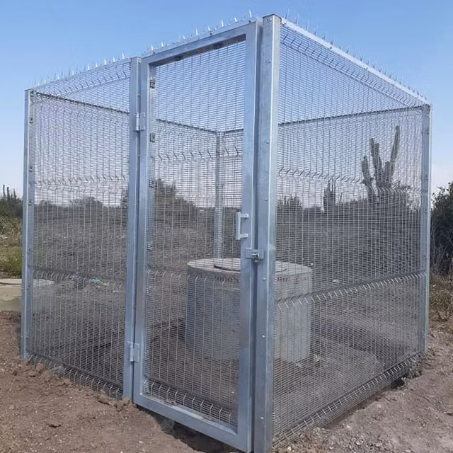 Galvanized mesh panel reference image 7